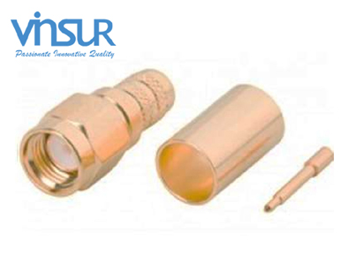 11511016 -- RF CONNECTOR - 50OHMS, SMA MALE, STRAIGHT,CRIMP TYPE, LMR-240 CABLE